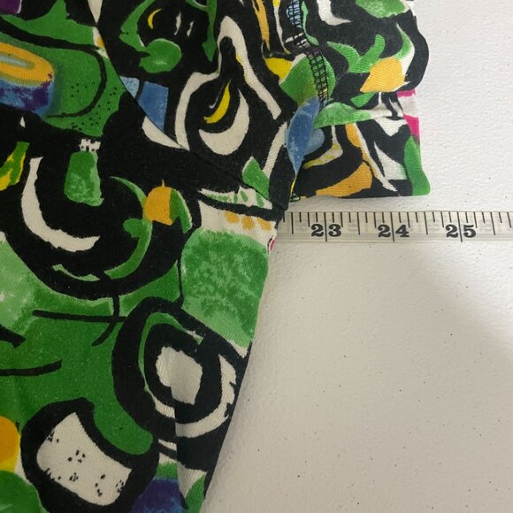 Phool Colorful Abstract Print Hoodie Top Jacket Women's SZ XL Y2K Artsy Graphic - Picture 10 of 10